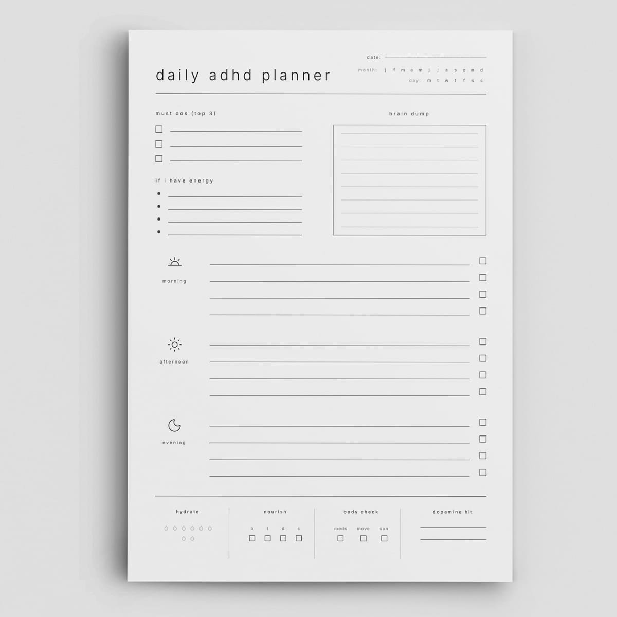 adhd planner for women Hero
