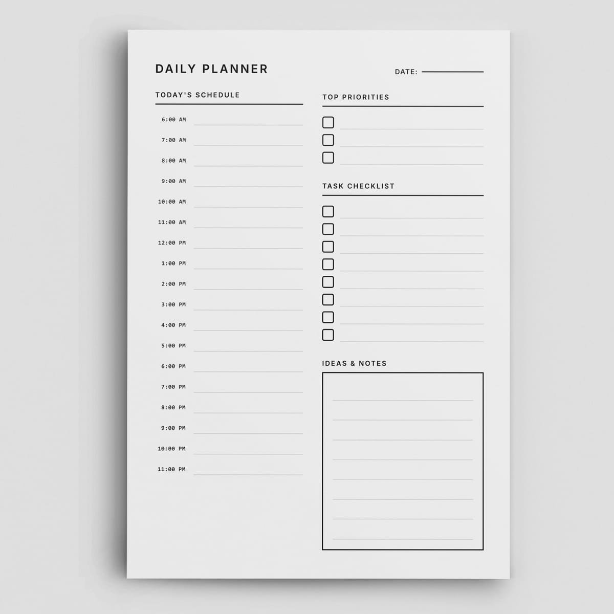 daily to do list Hero