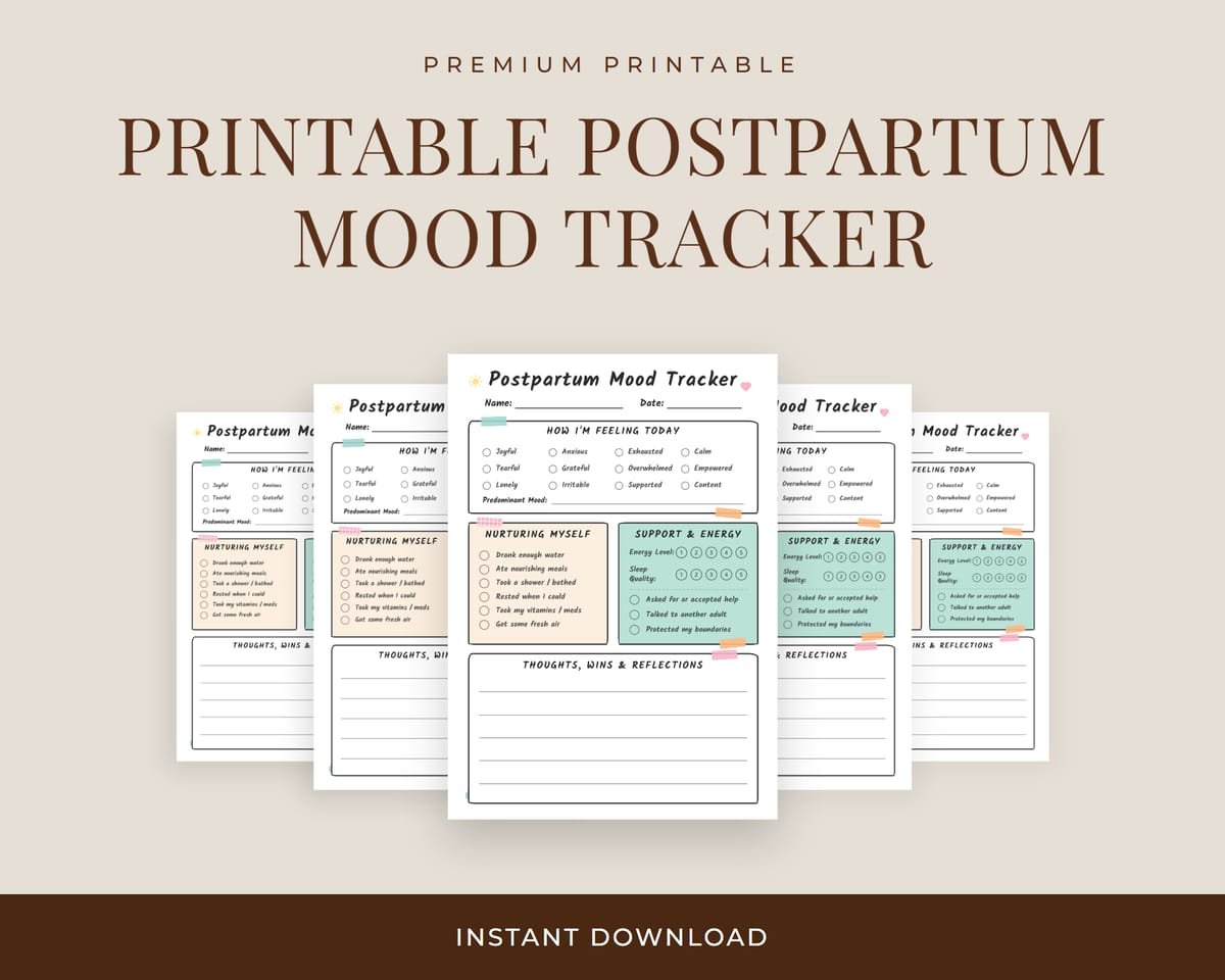 Postpartum Mood Tracker Hero