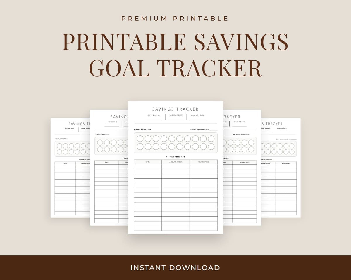 savings goal tracker Hero