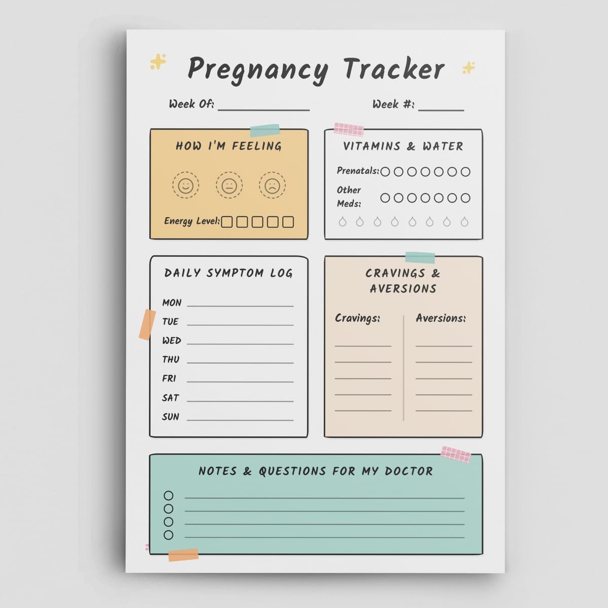 Pregnancy Symptoms Tracker Hero