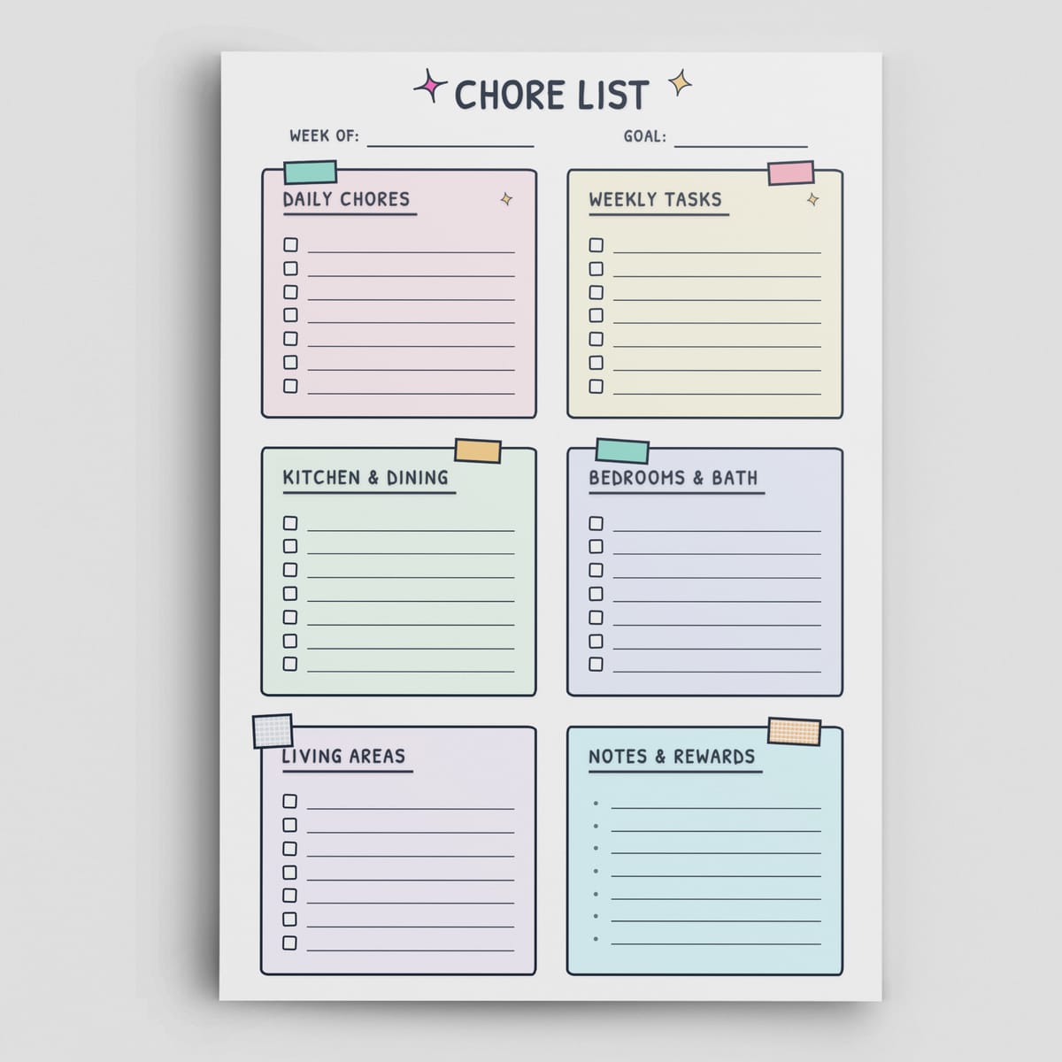 Chore List Planner Hero