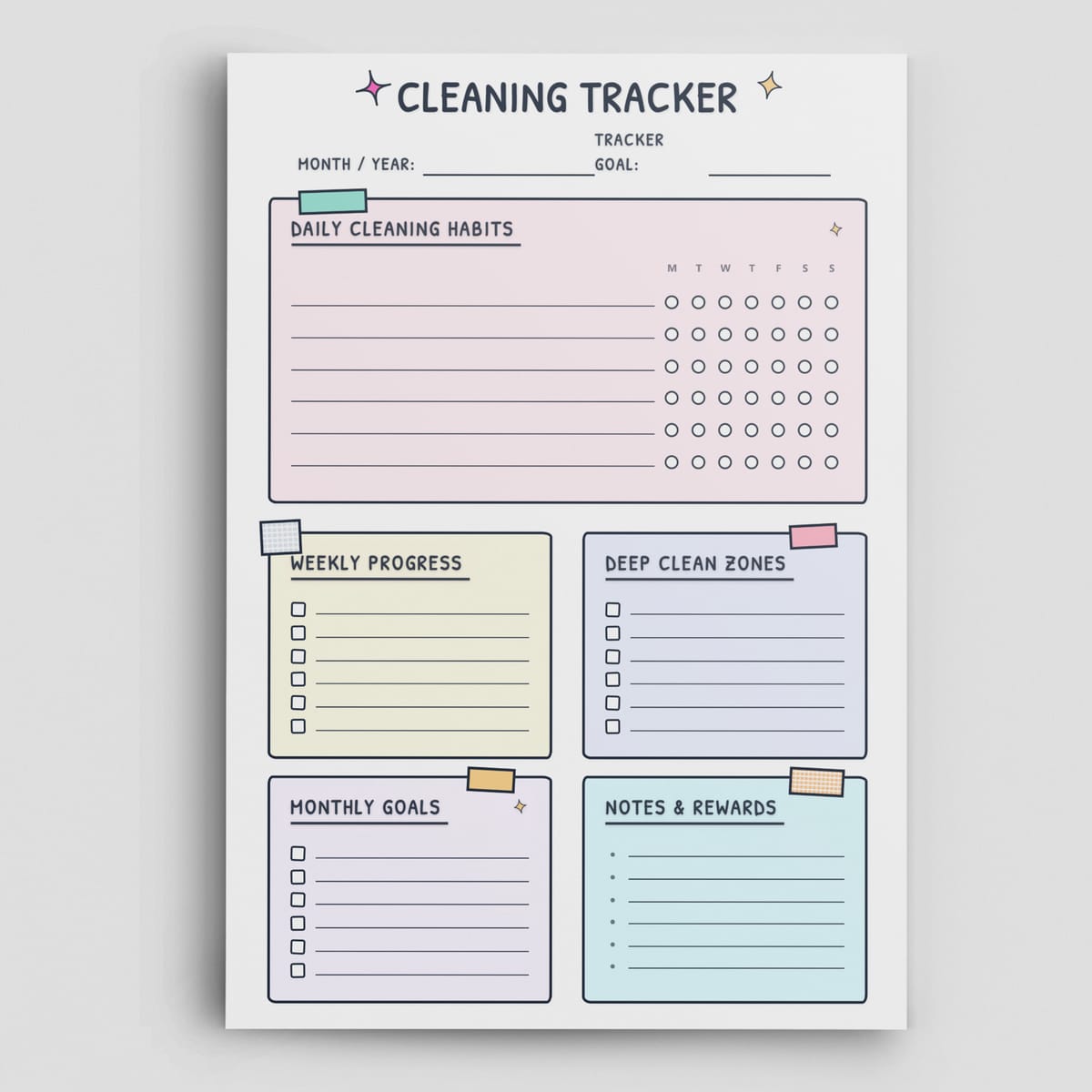 Cleaning Tracker Hero