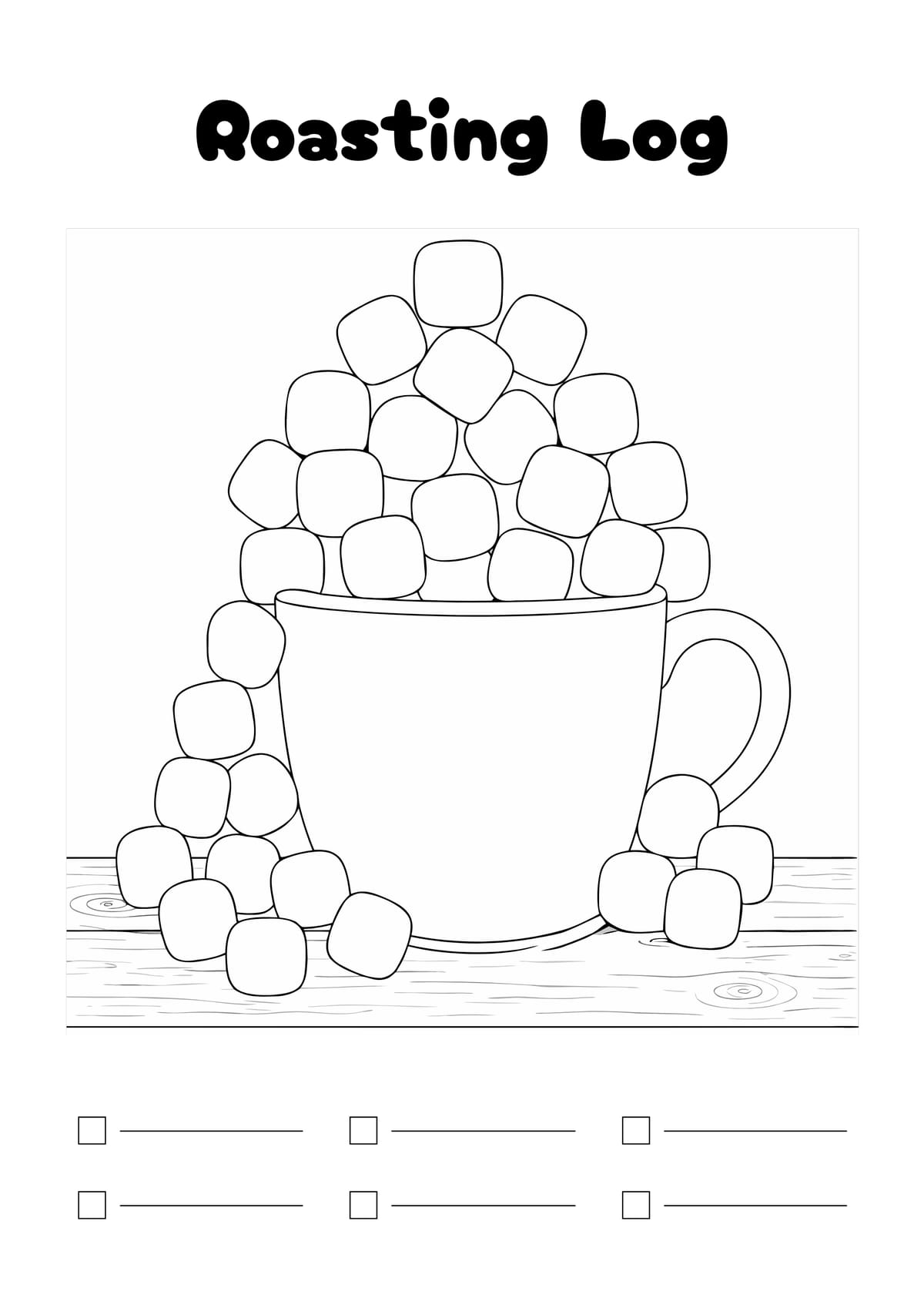 Coffee Roasting Tracker Layout