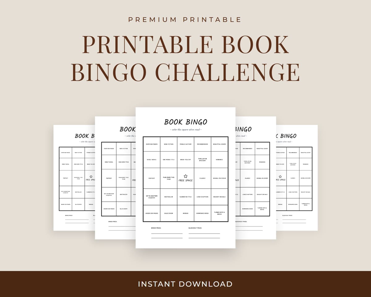 Book Bingo Challenge Hero