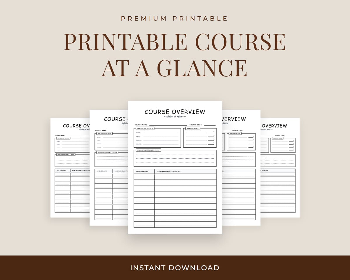 Course At A Glance Hero