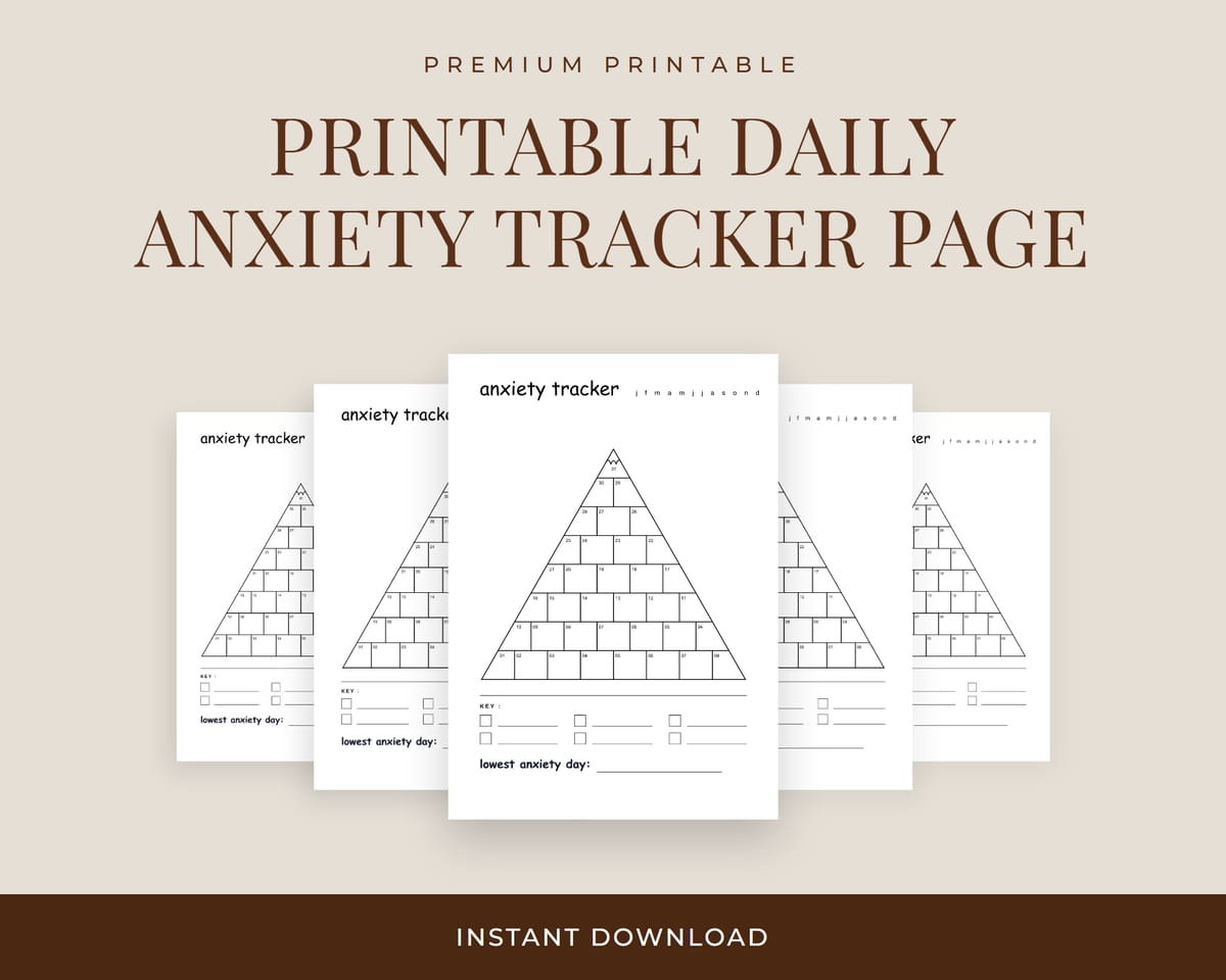 Daily Anxiety Tracker Page Hero
