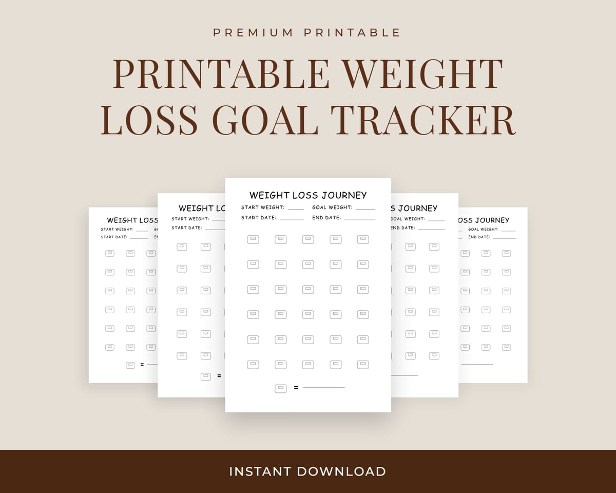 Weight Loss Goal Tracker Hero
