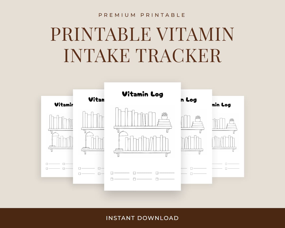Vitamin Intake Tracker Hero
