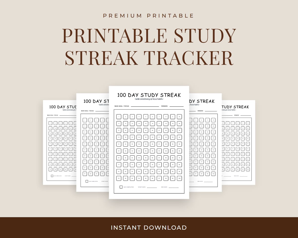 Study Streak Tracker Hero